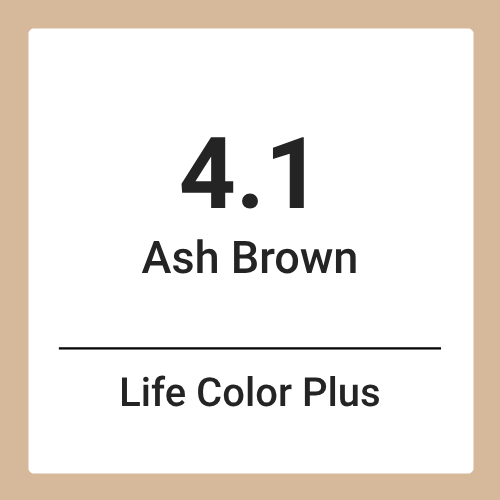 Farmavita Life Color Plus 100ML-4.1 Ash Brown