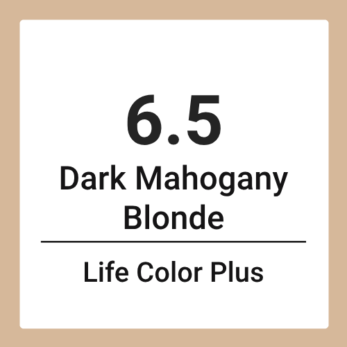 Farmavita Life Color Plus 100ML-6.5 Dark Mahogany Blonde