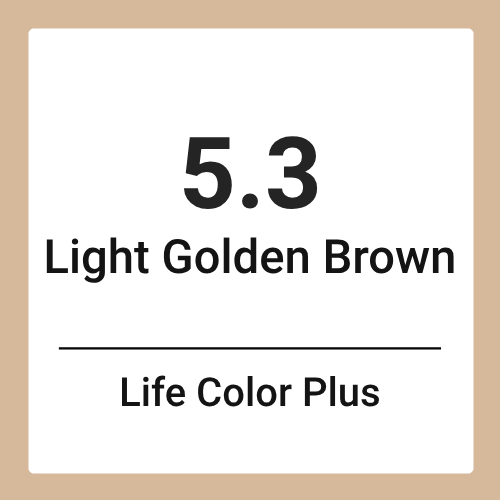 Farmavita Life Color Plus 100ML-5.3 Light Golden Brown