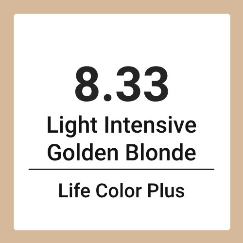 Farmavita Life Color Plus 100ML-8.33 Light Intensive Golden Blonde