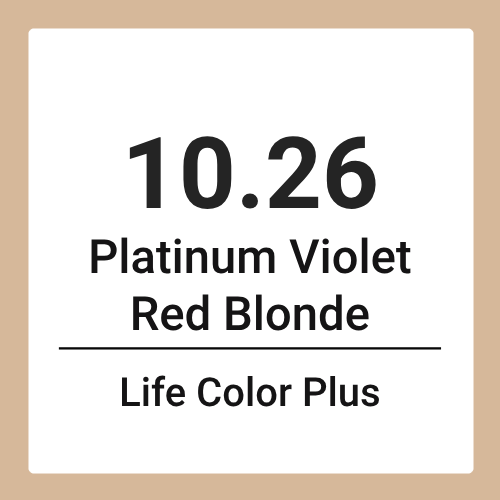 Farmavita Life Color Plus 100ML-10.26 Platinum Violet Red Blonde