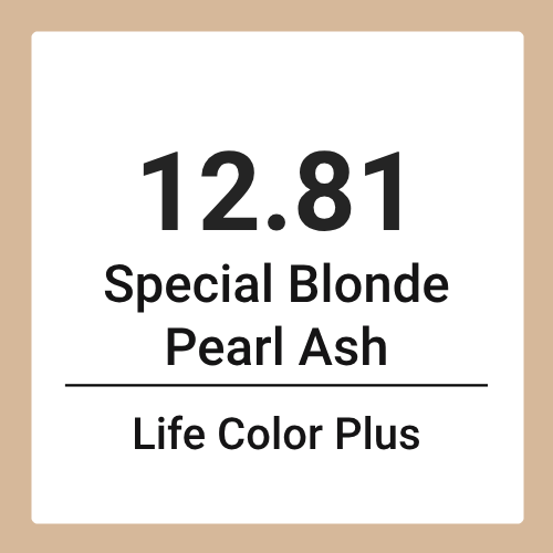 Farmavita Life Color Plus 100ML-12.81 Special Blonde Pearl Ash