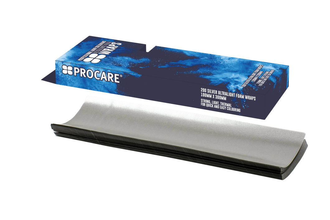 Procare Premium Ultralight Foam Wraps (Silver) 100mm x 300mm  (200 Nos)