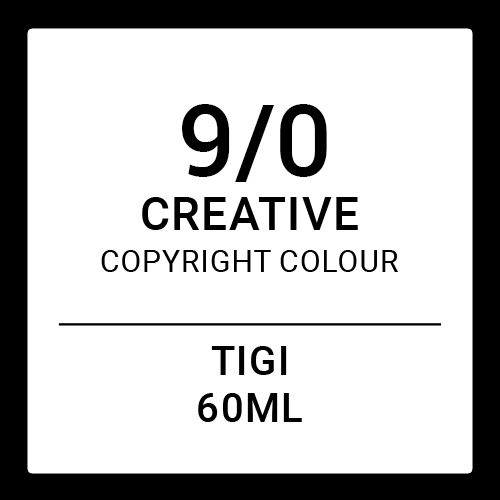 Tigi Copyright Colour Creative  9/0 (60ml)