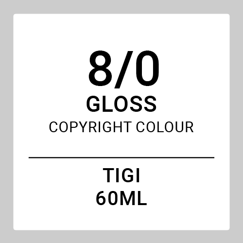 Tigi Copyright Colour Gloss 8/0 (60ml)