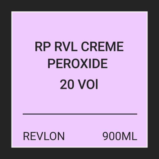 RP RVL Creme Peroxide 20 Vol  900ml