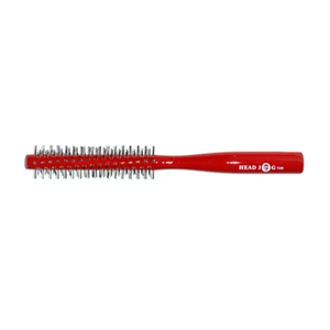 Head Jog 105 – Red Lacquer Wood Radial Brush