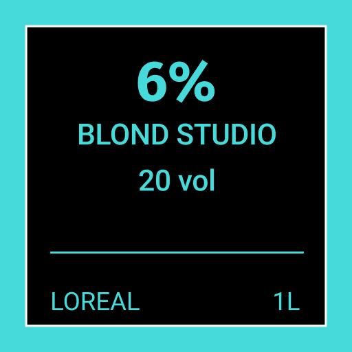 L'oreal Blond Studio 6% (1000ml)