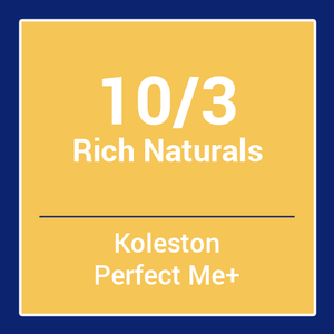 Wella Koleston Perfect Me + Rich Naturals 10/3 (60ml)