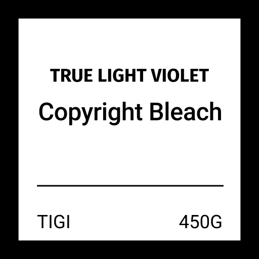 Tigi Bleach True Light Violet - (450g)