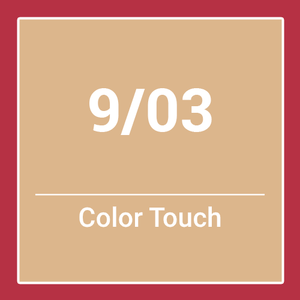 Wella Color Touch Pure Naturals 9/03 (60ml)