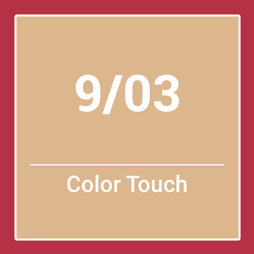 Wella Color Touch Pure Naturals 9/03 (60ml)