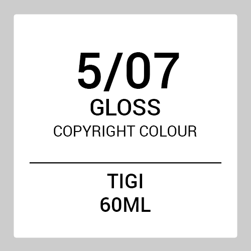 Tigi Copyright Colour Gloss 5/07 (60ml)