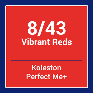 Wella Koleston Perfect Me + Vibrant Reds 8/43 (60ml)