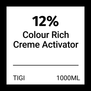 Tigi Colour Rich Creme Activator 12% (1000ml)