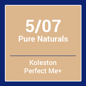 Wella Koleston Perfect Me + Pure Naturals 5/07 (60ml)