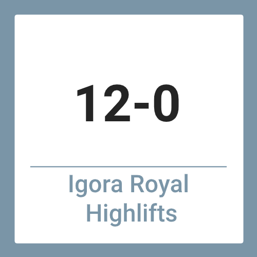 Schwarzkopf Igora Royal Highlifts 12-0 (60ml)