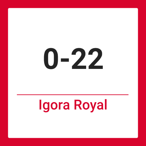 Schwarzkopf Igora Royal 0-22 (60ml)