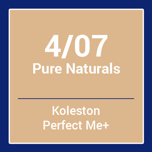 Wella Koleston Perfect Me + Pure Naturals 4/07 (60ml)