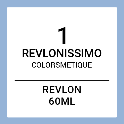 Revlon Revlonissimo Colorsmetique 1 (60ml)