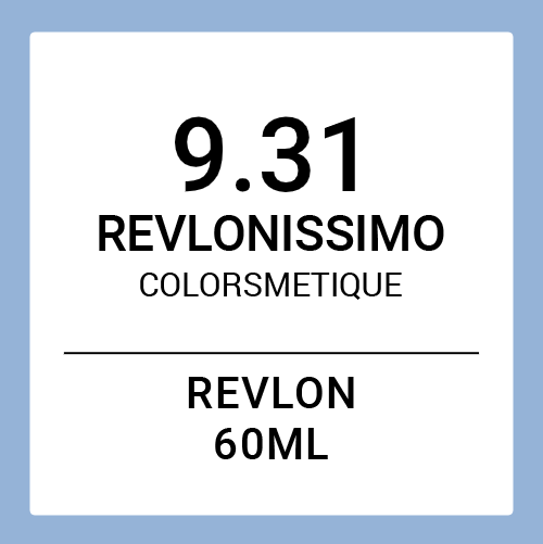 Revlon Revlonissimo Colorsmetique 9.31 (60ml)