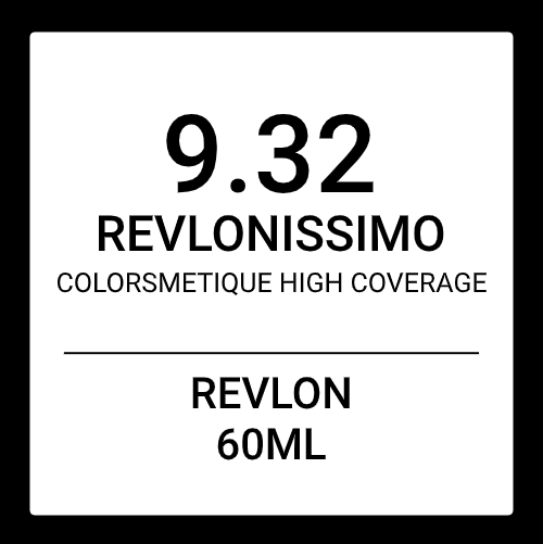 Revlon Revlonissimo Colorsmetique HC 9.32 (60ml)