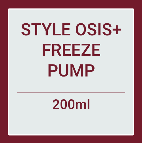 Schwarzkopf Style Osis + Freeze Pump (200ml)