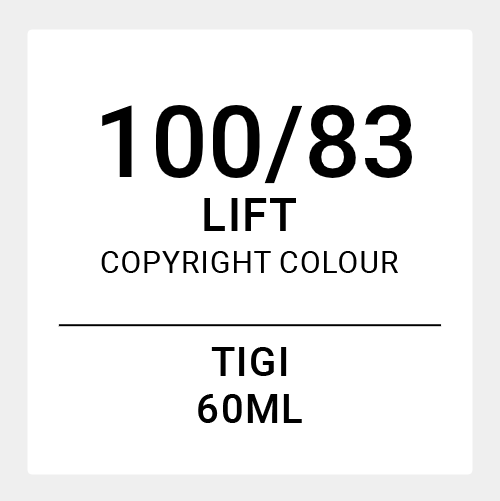 Tigi Copyright Colour Lift 100/83 (60ml)